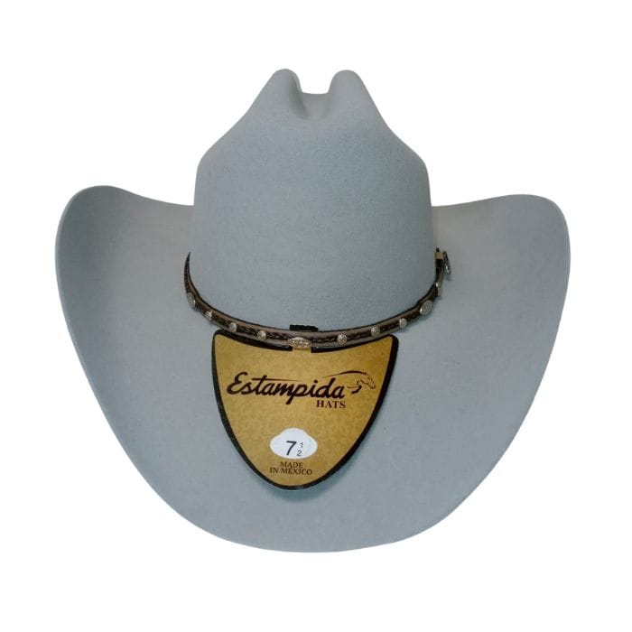 ESTAMPIDA Felt Hats, Joan Sebastian 20X Mystery Gray Furia