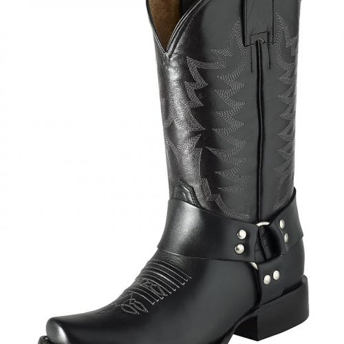 ESTAMPIDA Men´s Western Boots Black