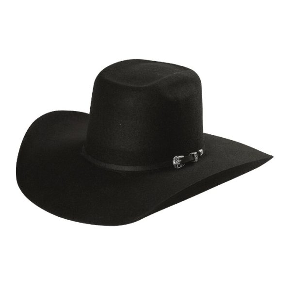 ESTAMPIDA Felt Hats, Capataz Longhorn 50X Black