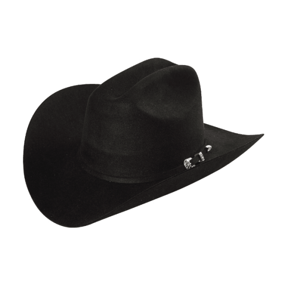 ESTAMPIDA Felt Hats, Malboro Beaver 6X Black
