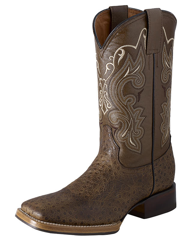 ESTAMPIDA Men´s Western Boots, Birch/Brown-Ostrich Print - Furia ...