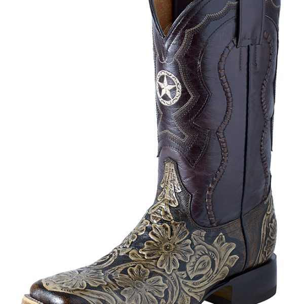 ESTAMPIDA Men´s Western Boots, Brown