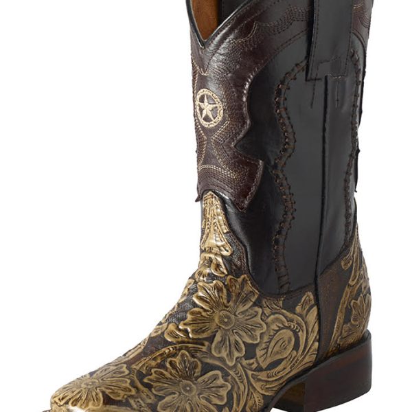 ESTAMPIDA Teen´s Boots, Brown – Cinc. Leather