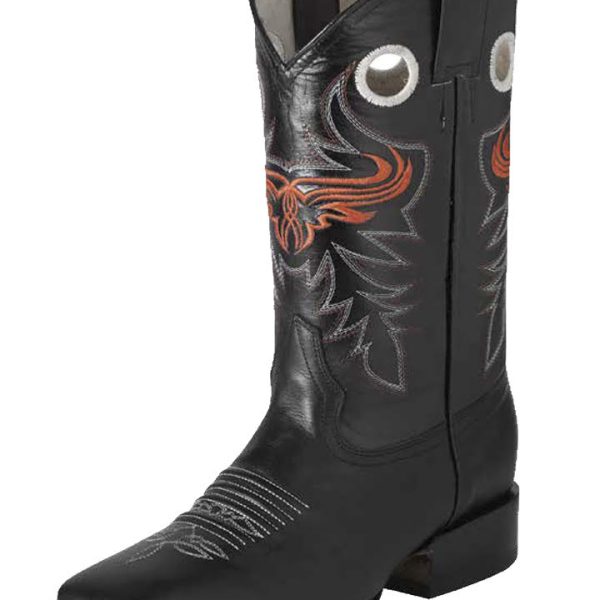 ESTAMPIDA Men´s Western Boots, Black