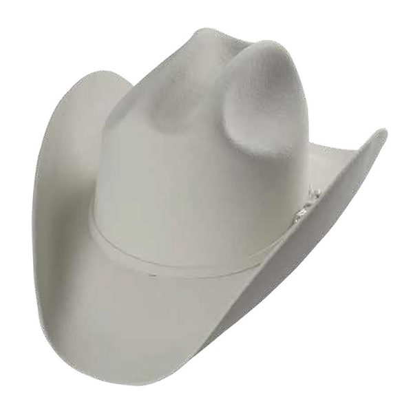 ESTAMPIDA Felt Hats, Durango 50X White