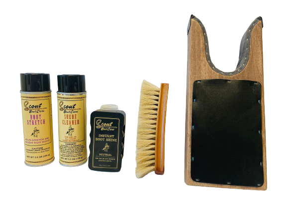 ESTAMPIDA – Kit of Cleaning Products and Leather Care in Boots