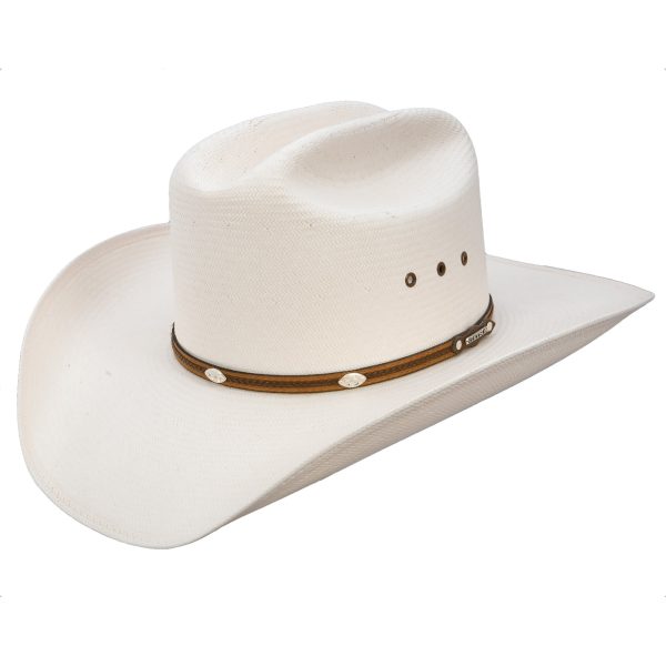 STETSON 8X Alamo Natural, Straw Hat