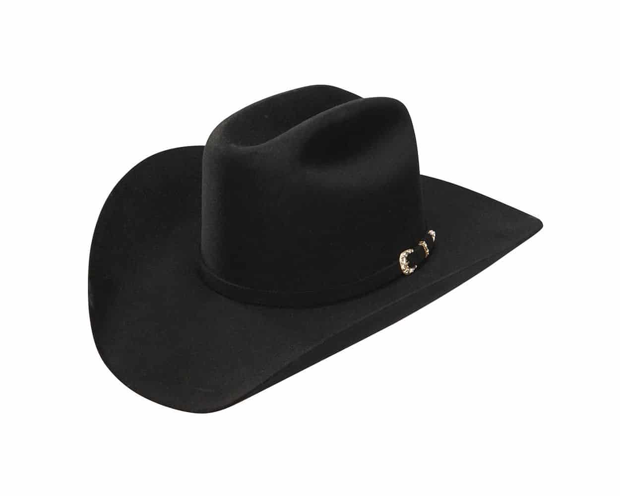 Stetson® 6X Range Black Felt Hat With Free Hat Brush