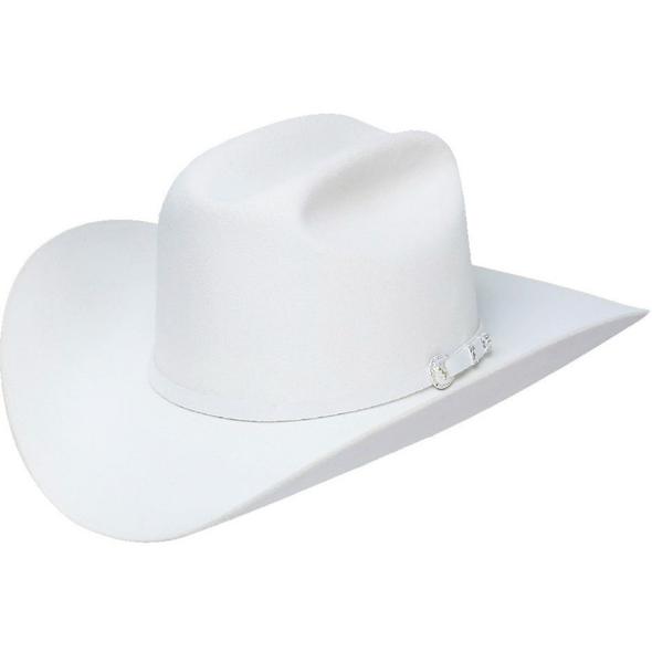 STETSON 10X White Shasta, Felt Hat. FREE SHIPPING !