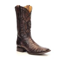 CUADRA Men Cooper Caiman Laser & Embroidery Boot 3Z10FY