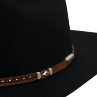 STETSON 6X Monterrey T Black Felt Cowboy Hat