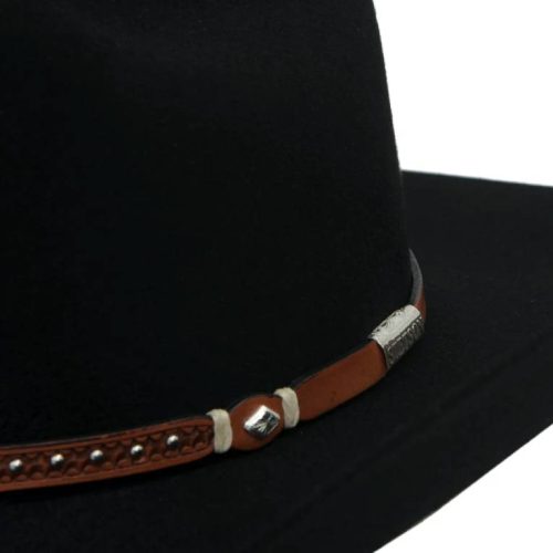 STETSON 6X Monterrey T Black Felt Cowboy Hat