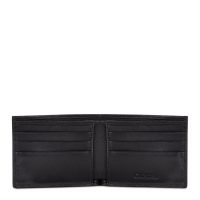 Cuadra Men's Black Genuine Ostrich Leg Leather BiFold Wallet - DU393 - B2910PA