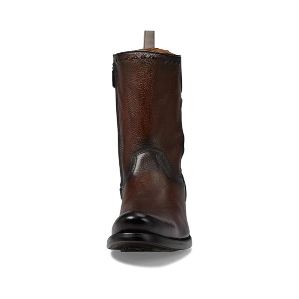 Cuadra Maple Deer Laser & Woven Round Toe Boots CU568