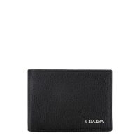 CUADRA Men's Black Suede Stitching Wallet