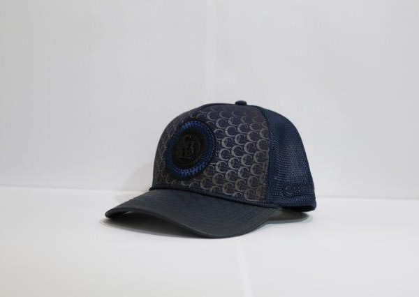 Navy Blue Western Patch Cap