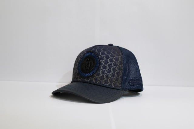 Navy Blue Western Patch Cap